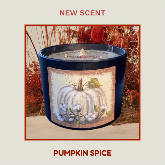 Fall Pumpkin Candle