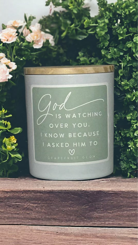 God is watching over you